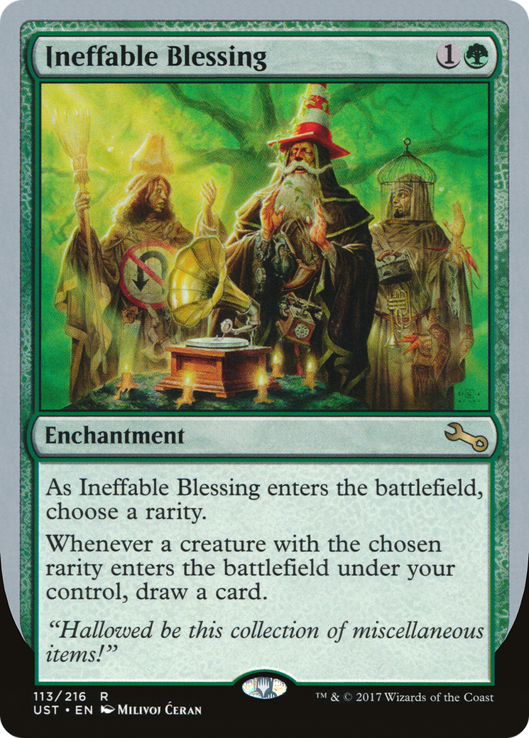 Image of Ineffable Blessing (D) (UST-113D) - Unstable