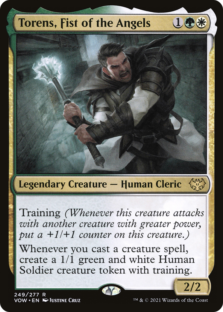 Image of Torens, Fist of the Angels (VOW-249) - Innistrad: Crimson Vow