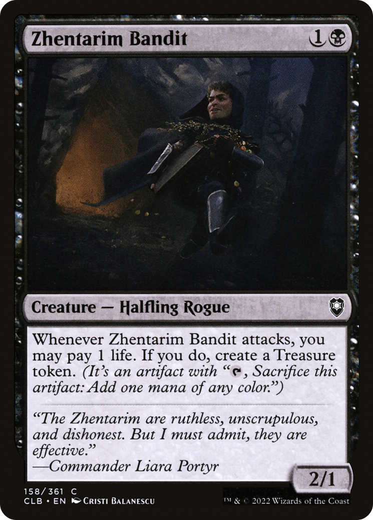 Image of Zhentarim Bandit (CLB-158) - Commander Legends: Battle for Baldur's Gate Foil