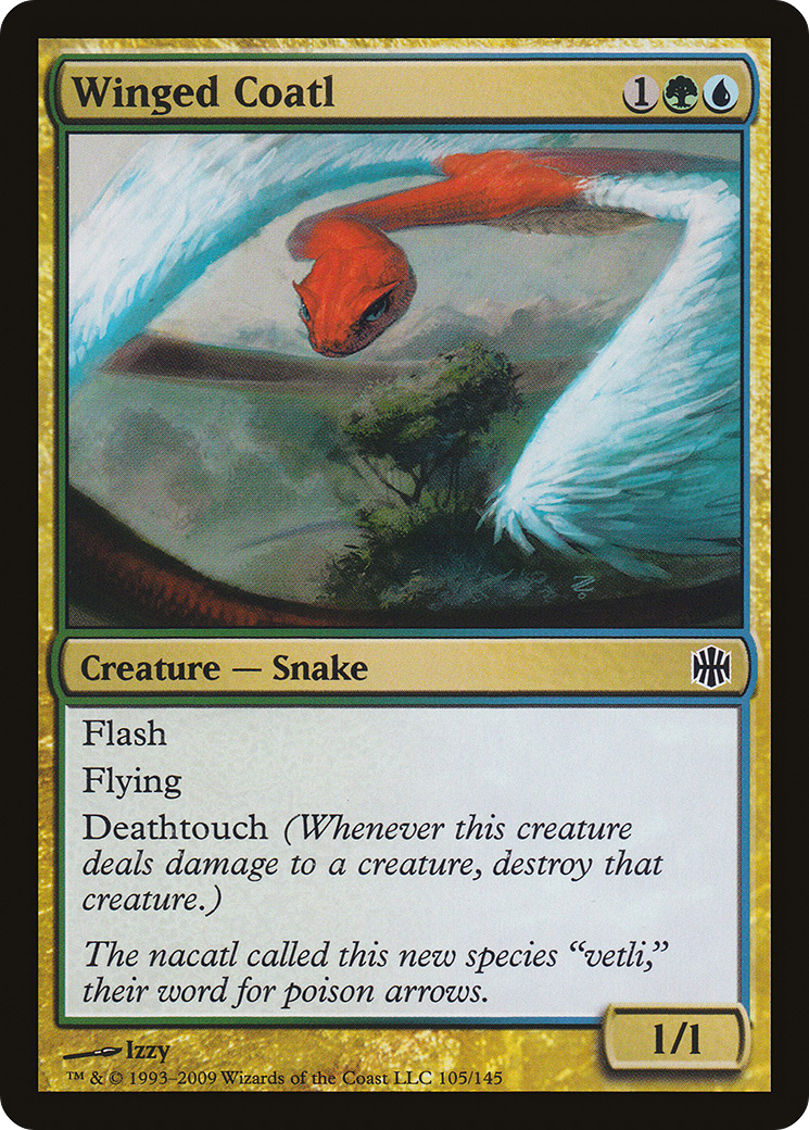 Image of Winged Coatl (ARB-105) - Alara Reborn