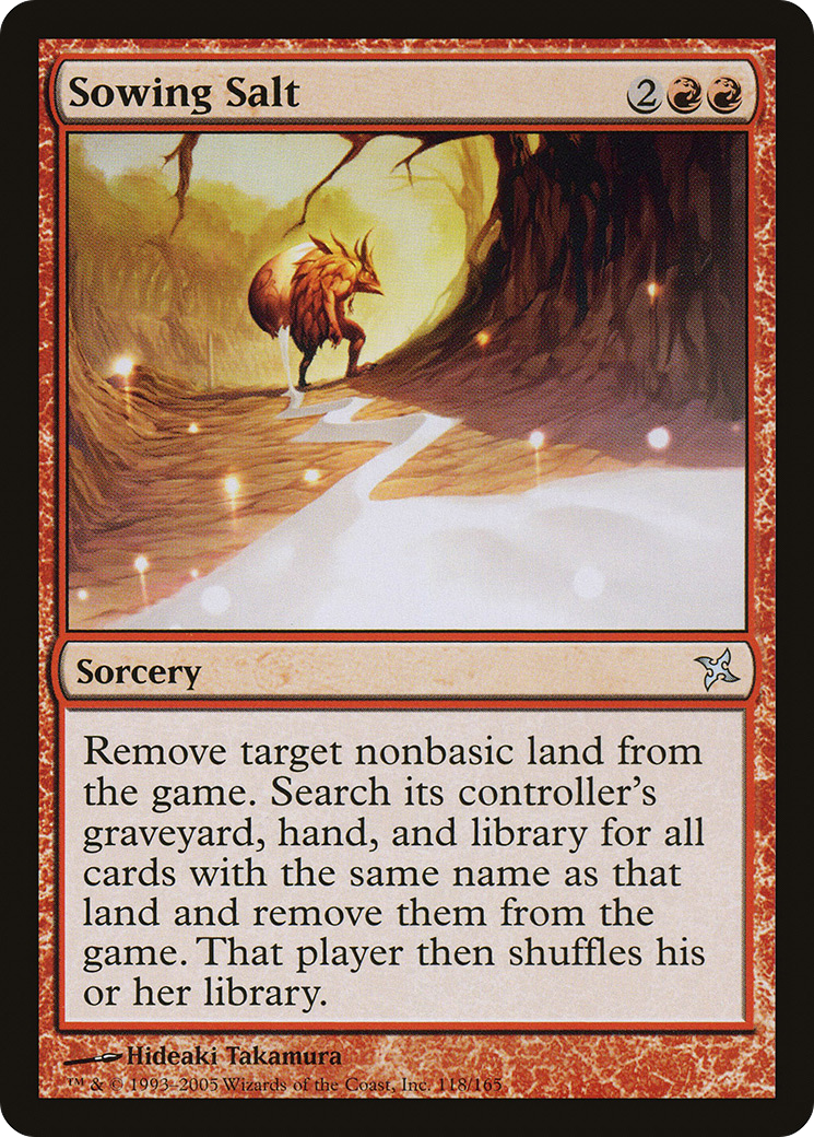 Image of Sowing Salt (BOK-118) - Betrayers of Kamigawa