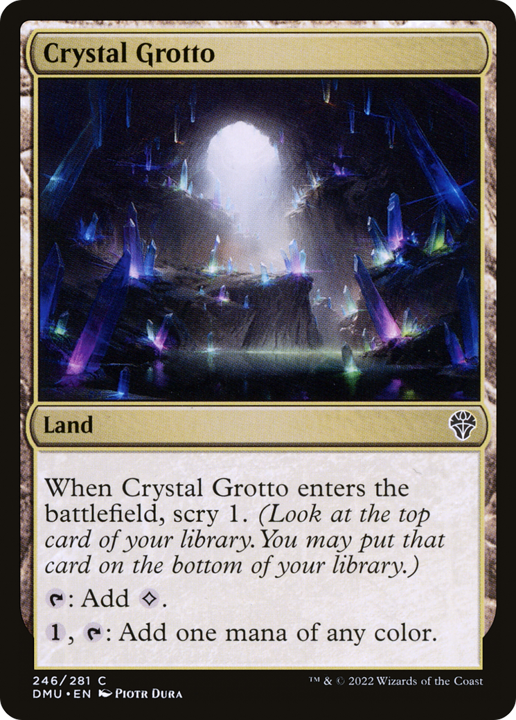 Image of Crystal Grotto (DMU-246) - Dominaria United