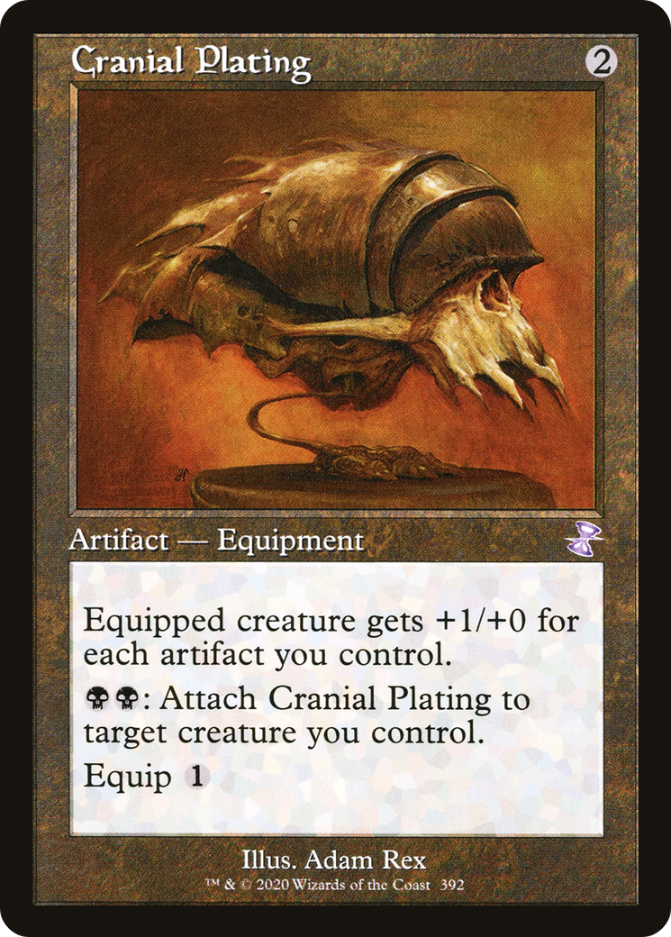 Image of Cranial Plating (TSR-392) - Time Spiral Remastered