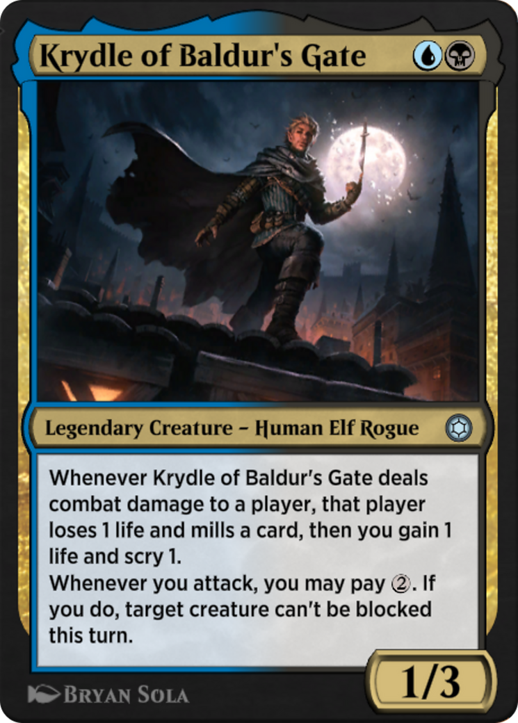 Image of Krydle of Baldur's Gate (HBG-239) - Alchemy Horizons: Baldur's Gate