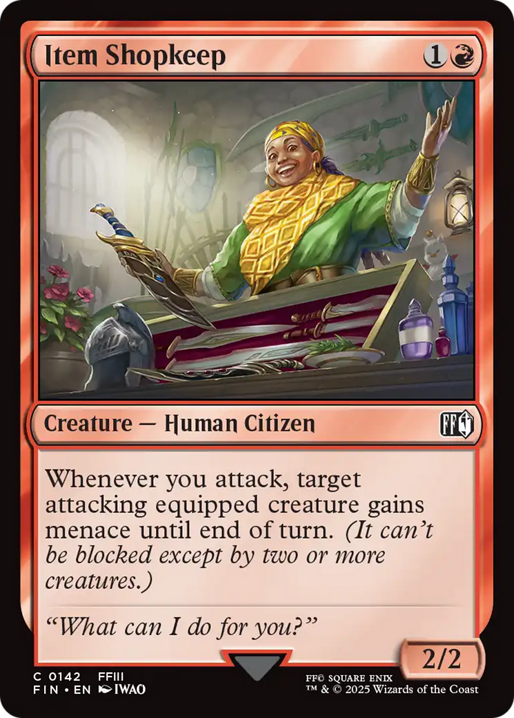 Image of Item Shopkeep (FIN-142) - FINAL FANTASY Foil