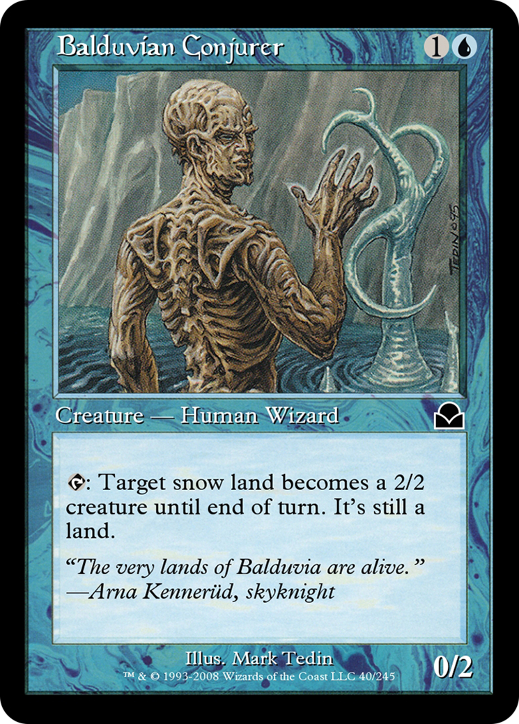 Image of Balduvian Conjurer (ME2-040) - Masters Edition II Foil