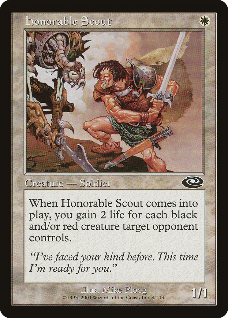 Image of Honorable Scout (PLS-008) - Planeshift