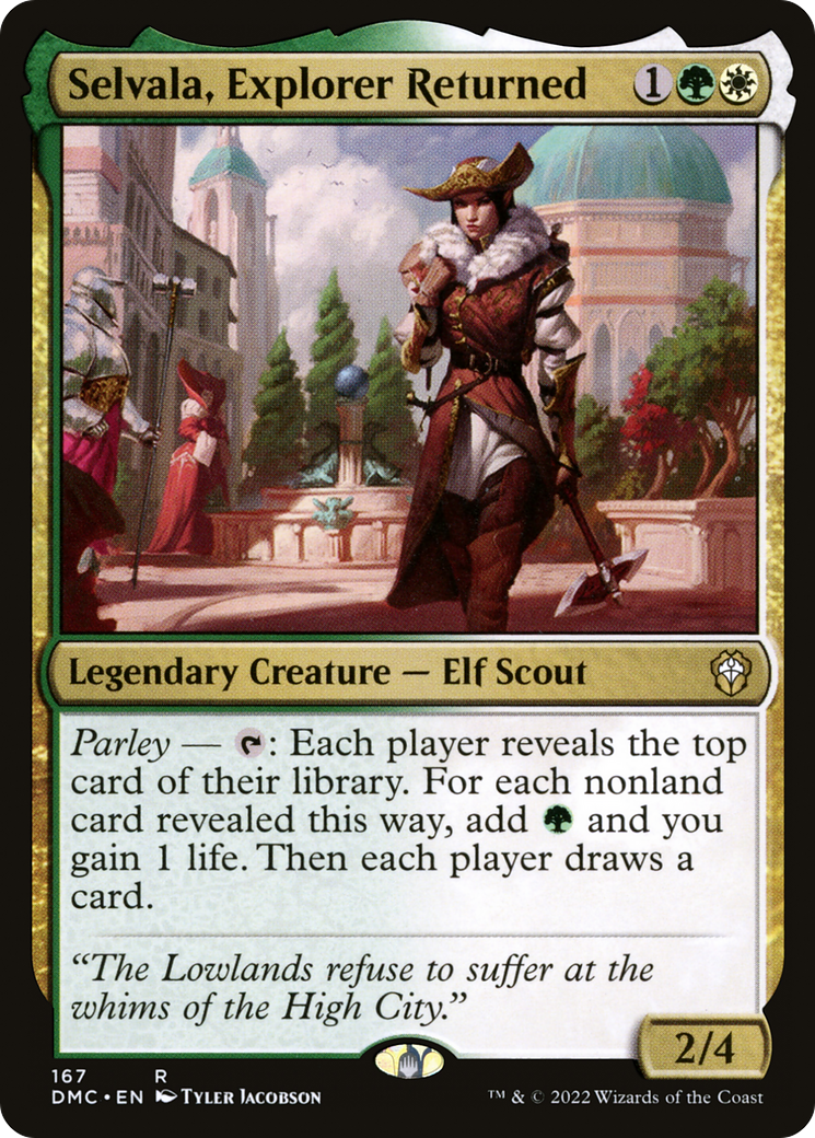 Image of Selvala, Explorer Returned (DMC-167) - Dominaria United Commander