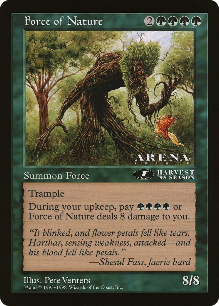 Image of Force of Nature (OLEP-052) - Oversized League Prizes