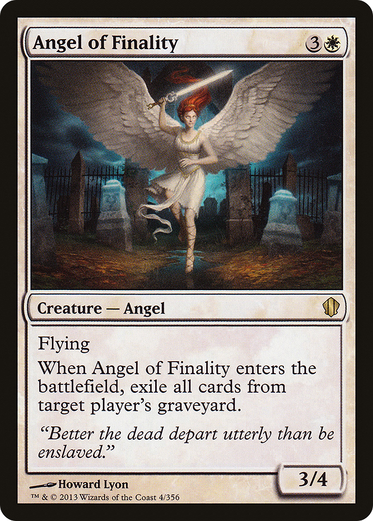 Image of Angel of Finality (C13-004) - Commander 2013