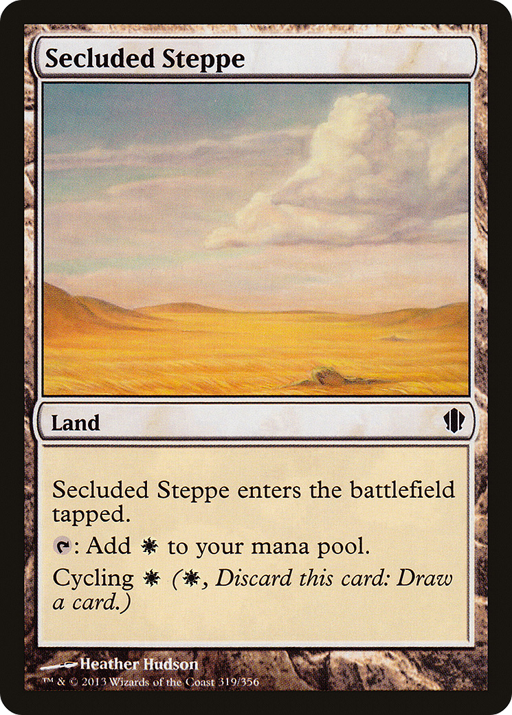 Image of Secluded Steppe (C13-319) - Commander 2013