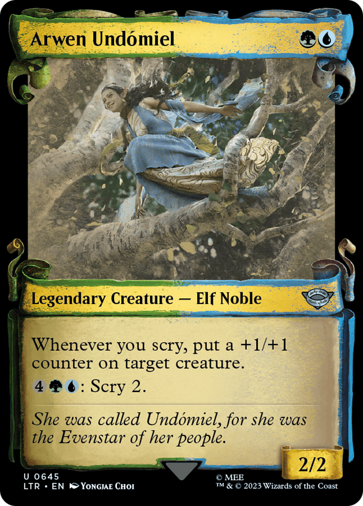 Image of Arwen Undomiel (Showcase Scrolls) (LTR-645) - The Lord of the Rings: Tales of Middle-earth: (Showcase)