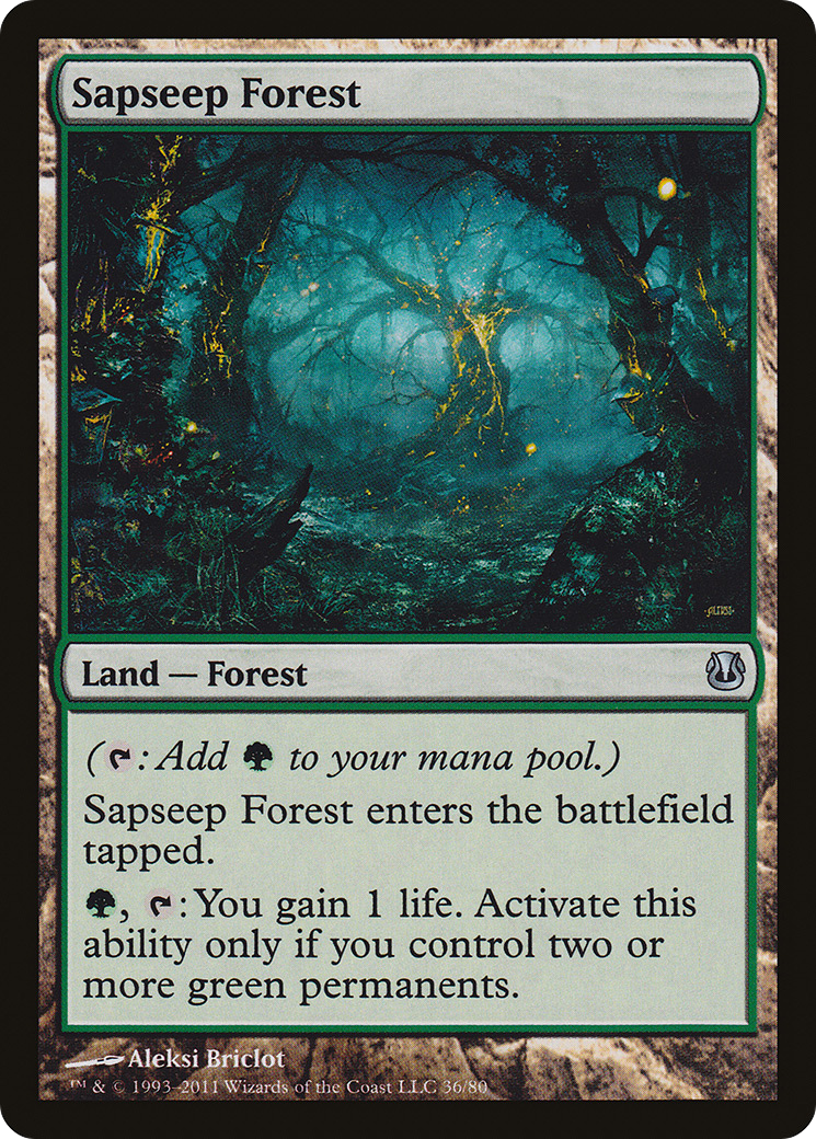 Image of Sapseep Forest (DDH-036) - Duel Decks: Ajani vs. Nicol Bolas