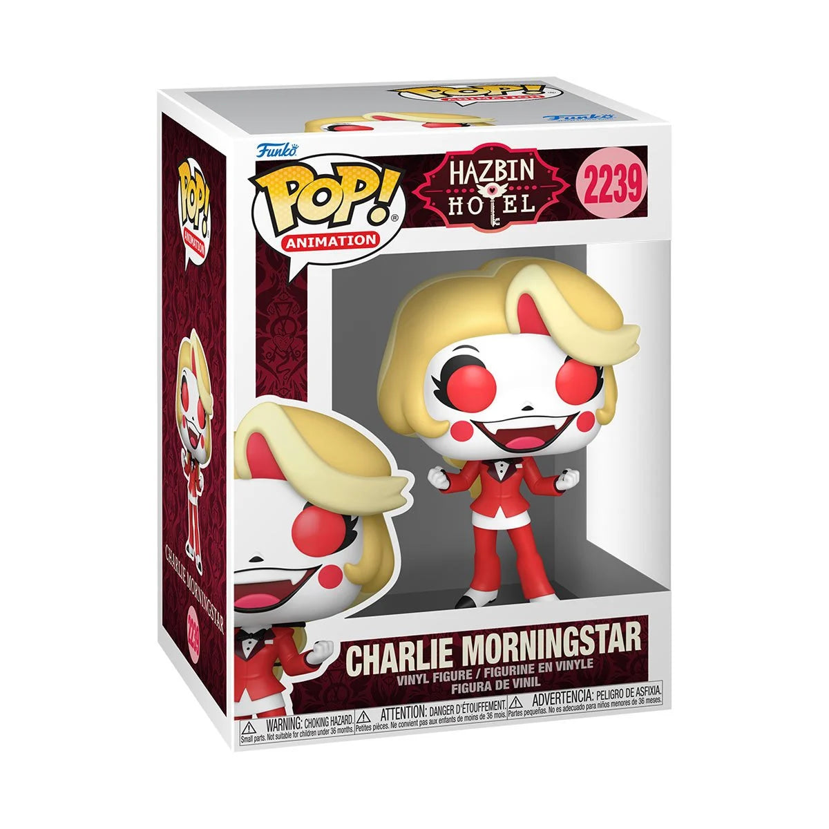 Image of Hazbin Hotel Charlie Morningstar Funko Pop! Vinyl Figure #2239