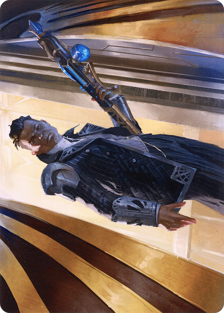 Image of Backup Agent // Backup Agent (ASNC-001) - New Capenna Art Series (Borderless)