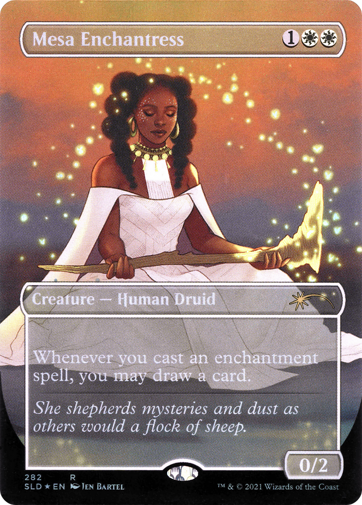 Image of Mesa Enchantress (SLD-282) - Secret Lair Drop (Borderless)