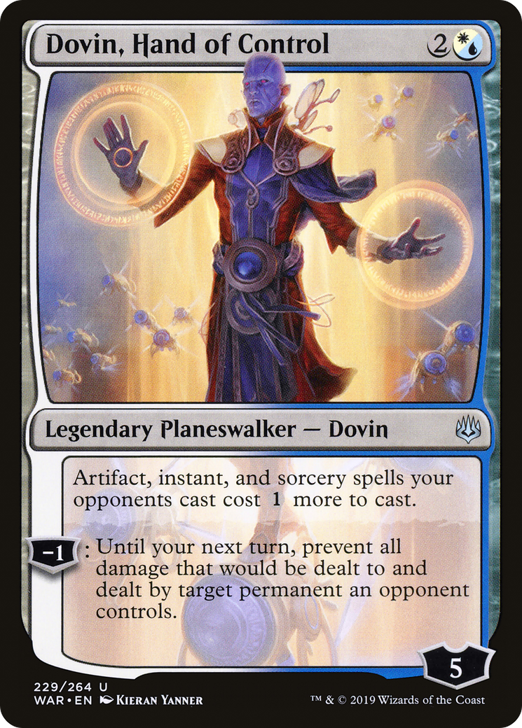 Image of Dovin, Hand of Control (WAR-229) - War of the Spark
