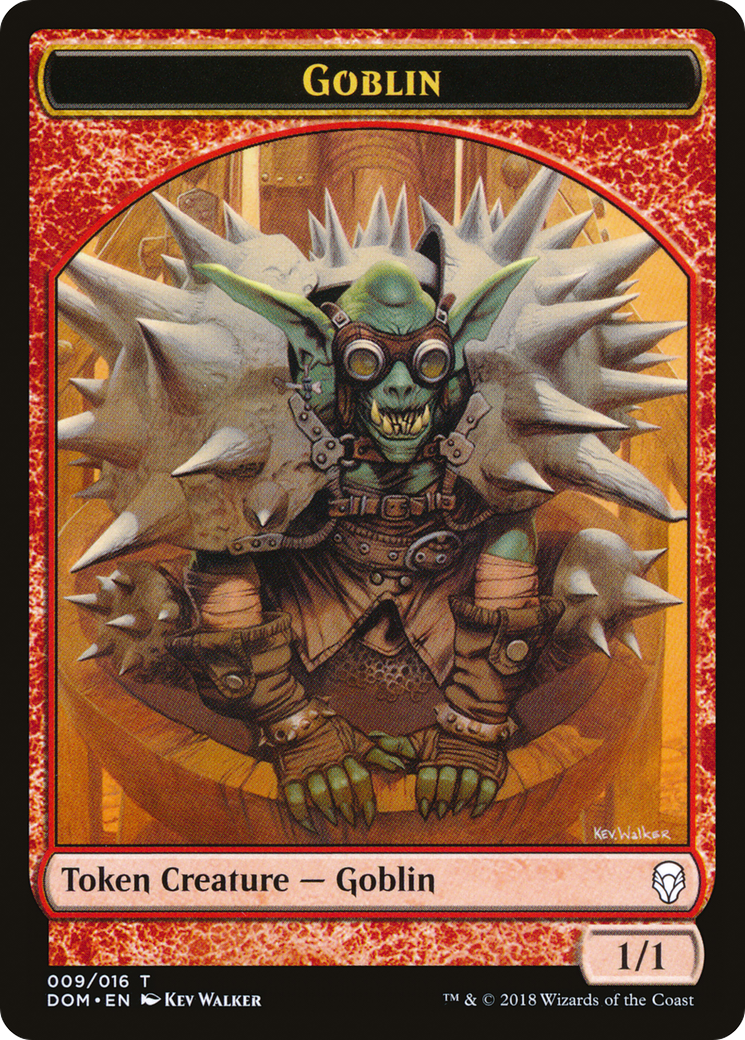 Image of Goblin Token (DOM-009) - Dominaria Tokens