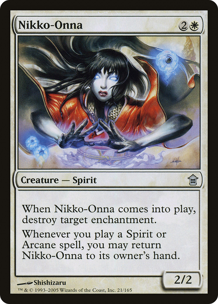 Image of Nikko-Onna (SOK-021) - Saviors of Kamigawa