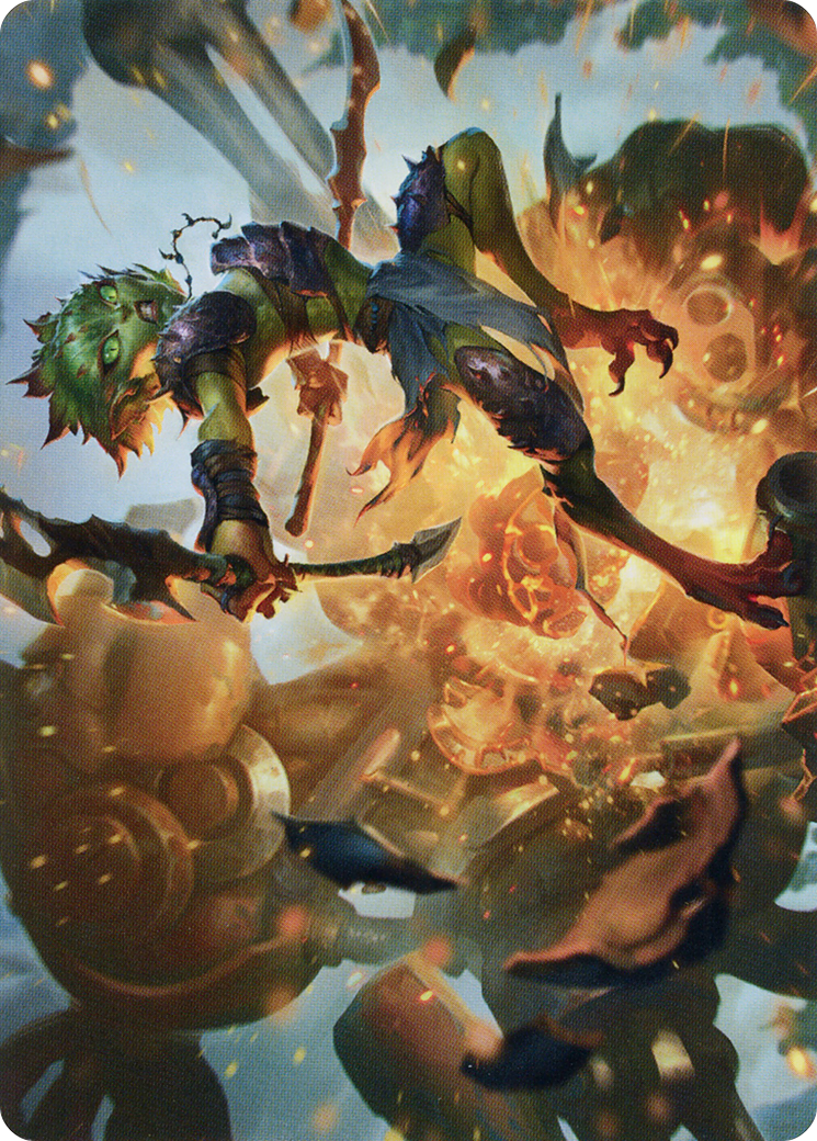 Image of Argothian Sprite // Argothian Sprite (ABRO-023) - The Brothers' War Art Series (Borderless) Foil
