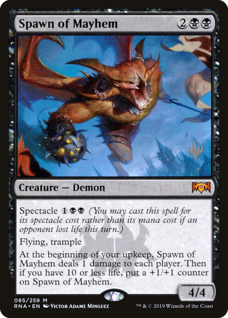 Image of Spawn of Mayhem (PPIKO-085) - Ravnica Allegiance Promos Foil