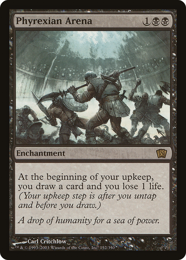 Image of Phyrexian Arena (8ED-152) - 8th Edition Foil
