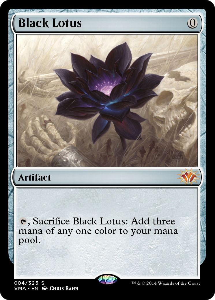 Image of Black Lotus (VMA-004) - Vintage Masters Foil