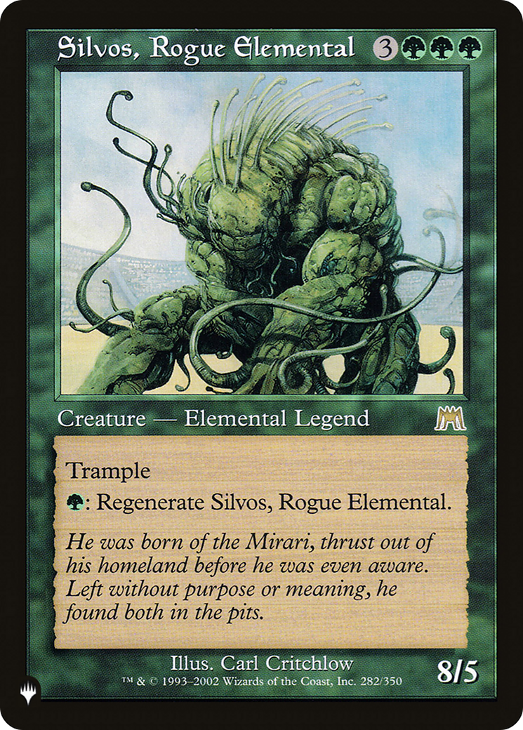 Image of Silvos, Rogue Elemental (LIST-ONS-282) - The List