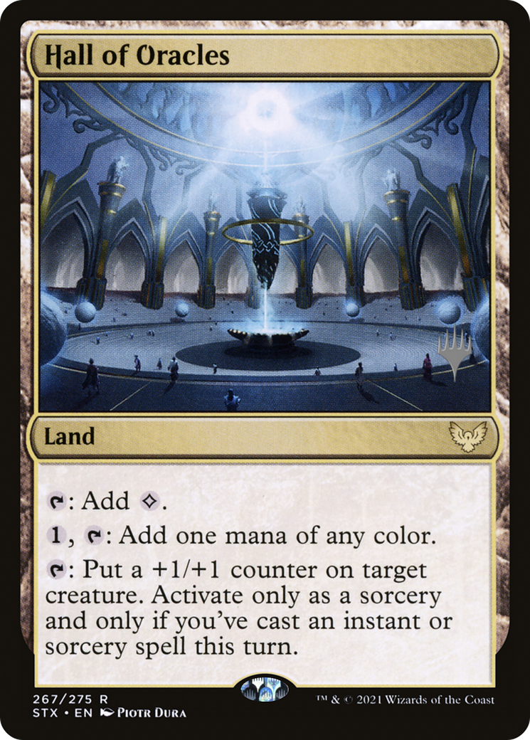 Image of Hall of Oracles (PPSTX-267P) - Strixhaven: School of Mages Promos