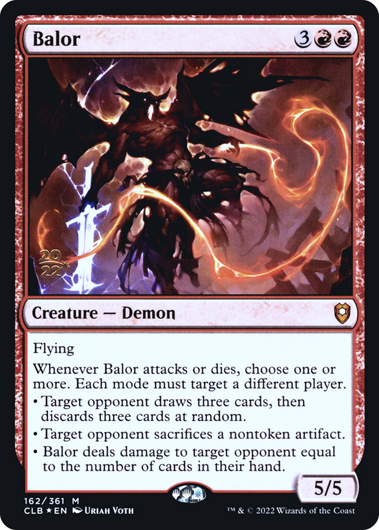 Image of Balor (PRE-162) - Battle for Baldur's Gate Promos Foil