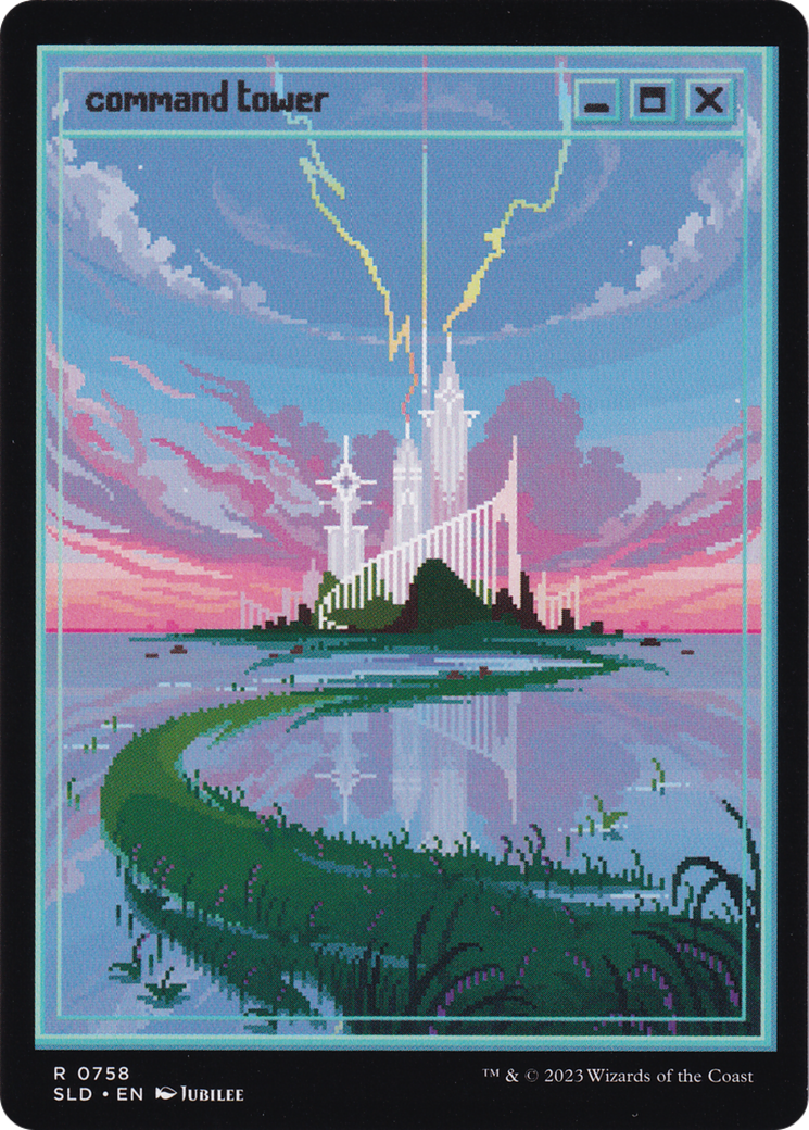 Image of Command Tower (0758) (SLD-758) - Secret Lair Drop Foil
