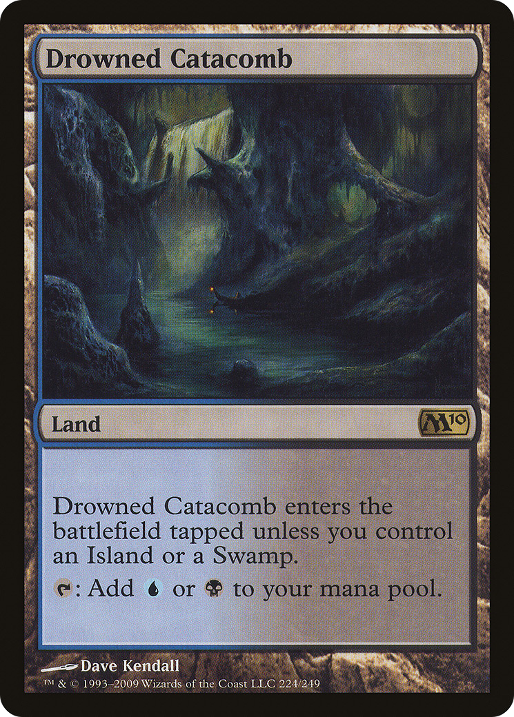 Image of Drowned Catacomb (M10-224) - Magic 2010 Foil