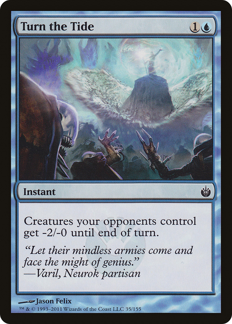 Image of Turn the Tide (MBS-035) - Mirrodin Besieged Foil