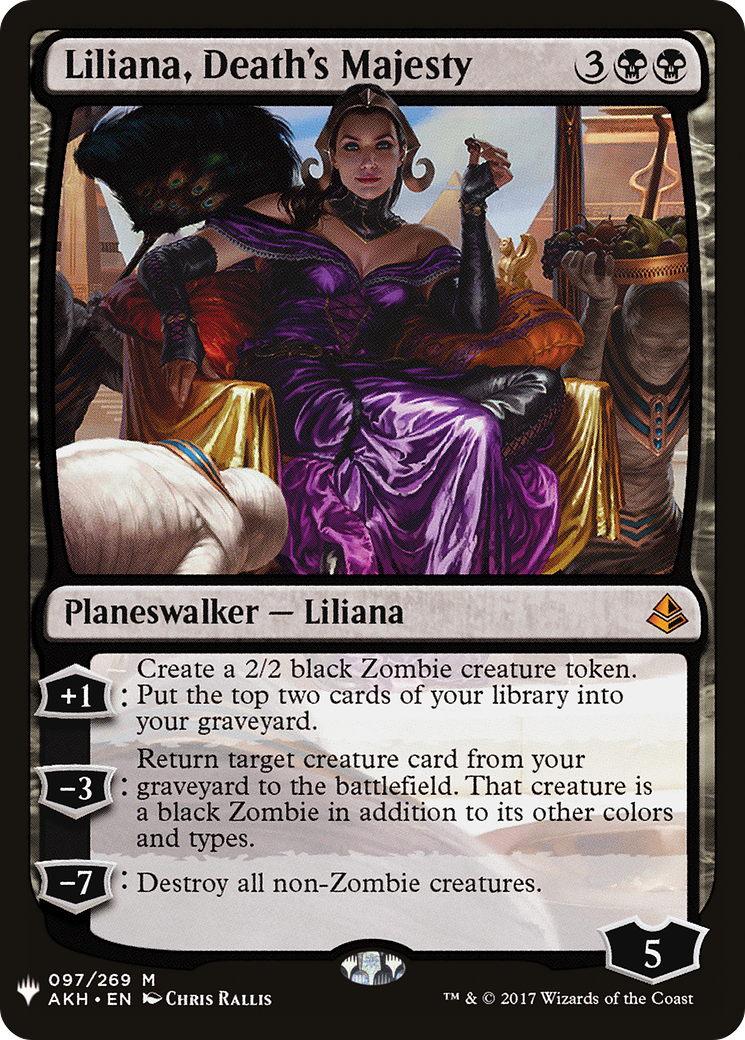 Image of Liliana, Death's Majesty (LIST-AKH-97) - The List