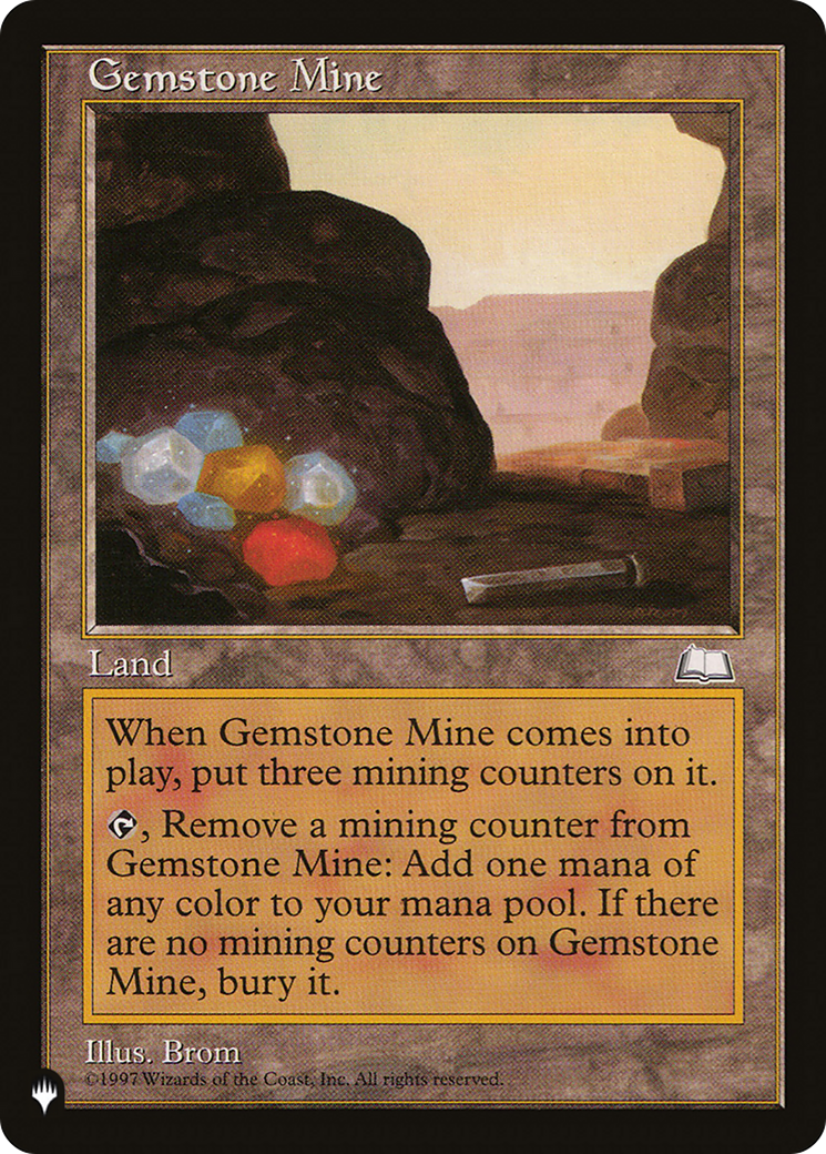 Image of Gemstone Mine (LIST-WTH-164) - The List