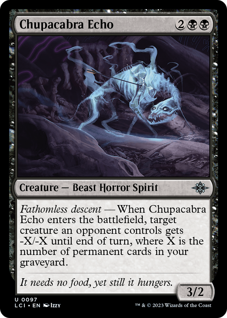 Image of Chupacabra Echo (LCI-097) - The Lost Caverns of Ixalan Foil