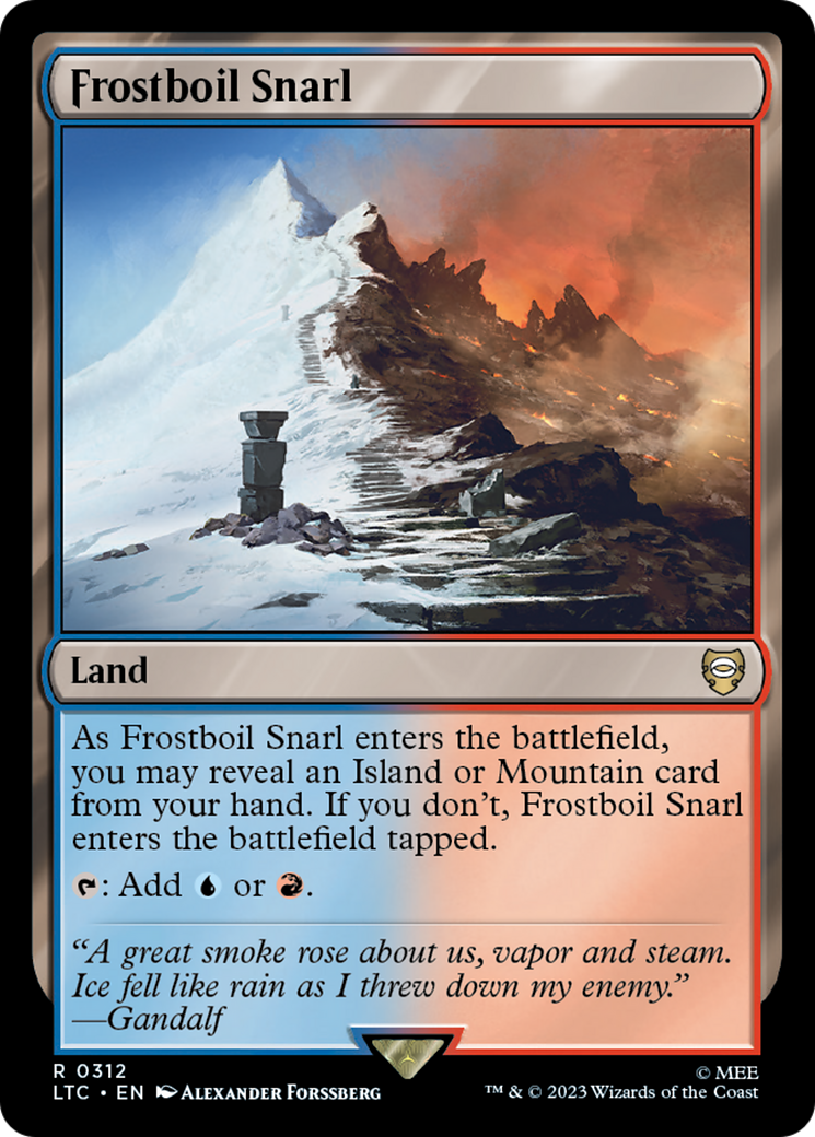 Image of Frostboil Snarl (LTC-312) - Tales of Middle-earth Commander