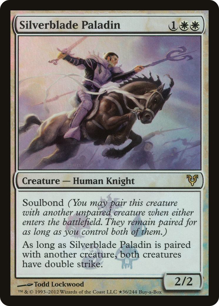 Image of Silverblade Paladin (BABP-036) - Avacyn Restored Promos Foil