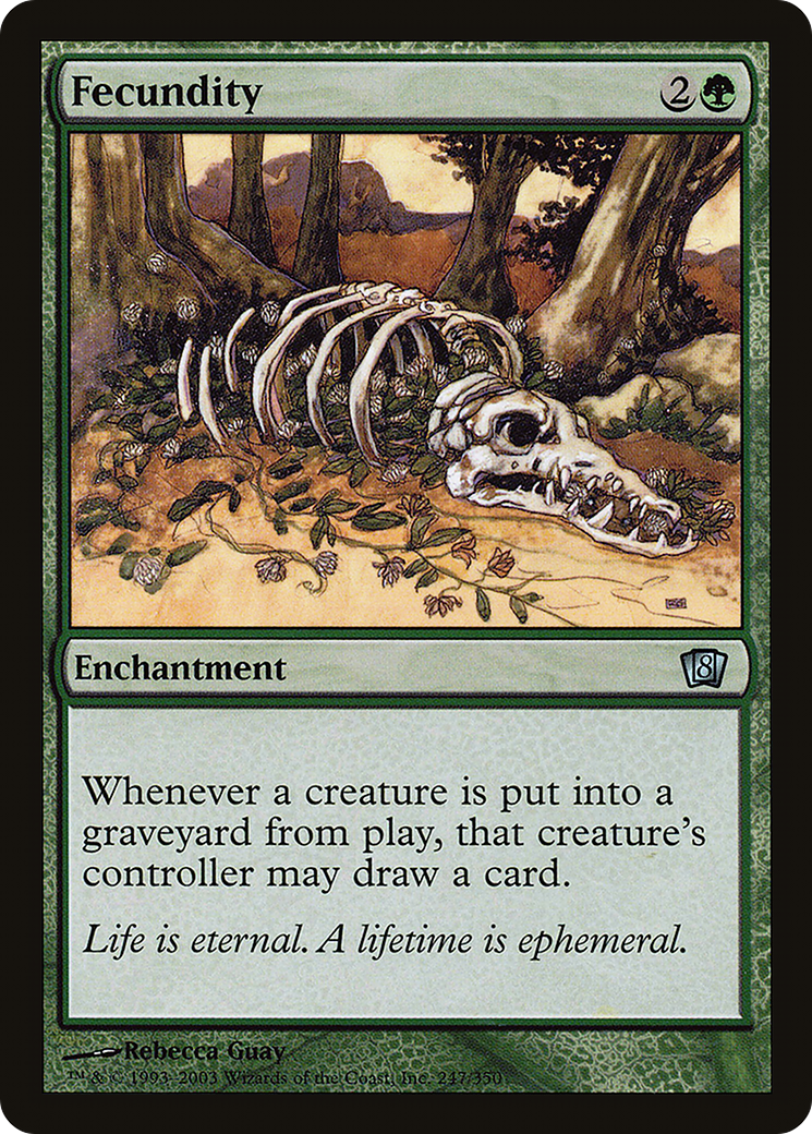 Image of Fecundity (8ED-247) - 8th Edition Foil