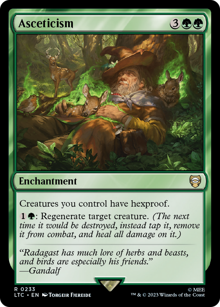 Image of Asceticism (LTC-233) - Tales of Middle-earth Commander