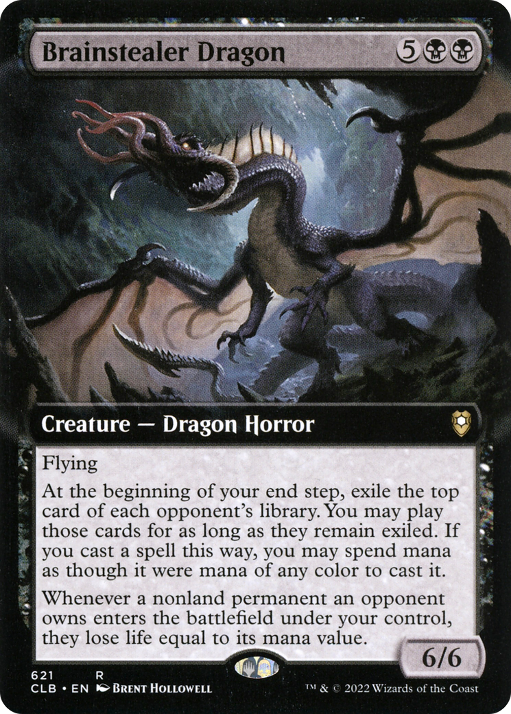 Image of Brainstealer Dragon (Extended Art) (CLB-621) - Commander Legends: Battle for Baldur's Gate: (Extended Art)