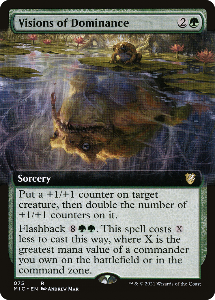 Image of Visions of Dominance (Extended Art) (MIC-075) - Midnight Hunt Commander: (Extended Art)