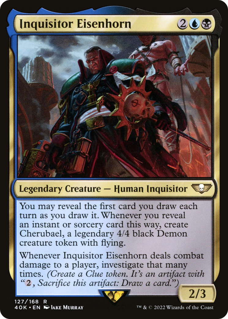 Image of Inquisitor Eisenhorn (40K-127) - Warhammer 40,000 Commander
