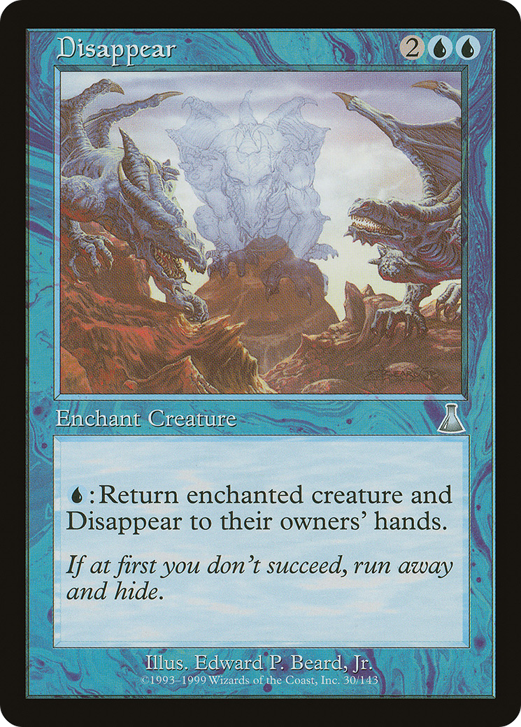Image of Disappear (UDS-030) - Urza's Destiny Foil