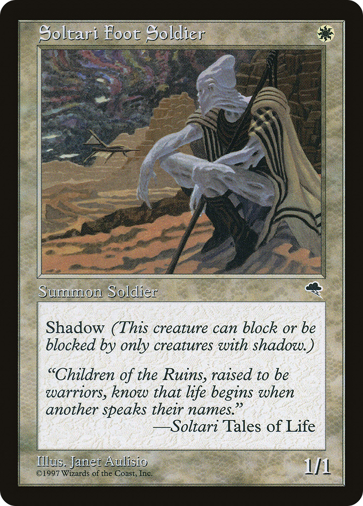 Image of Soltari Foot Soldier (TMP-043) - Tempest