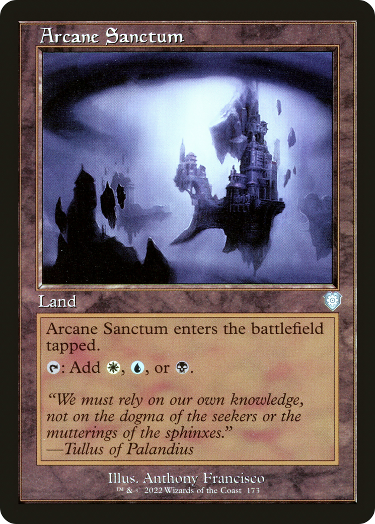 Image of Arcane Sanctum (Retro Frame) (BRC-173) - The Brothers' War Commander