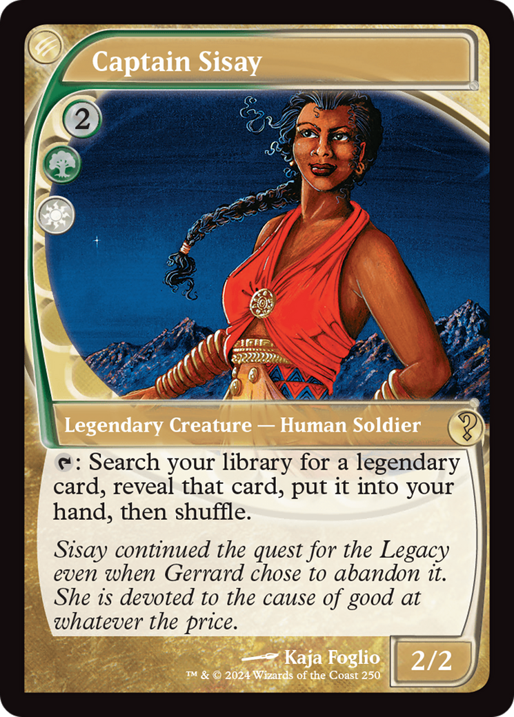 Image of Captain Sisay (Future Sight) (MB2-250) - Mystery Booster 2 Foil