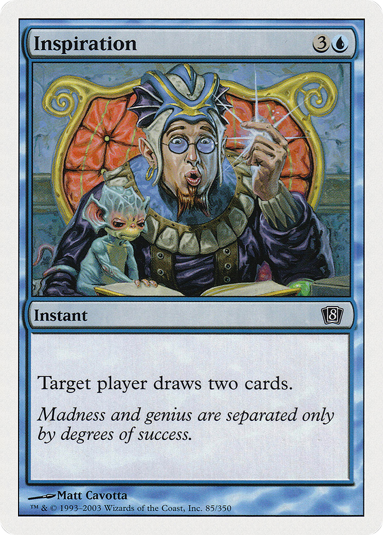 Image of Inspiration (8ED-085) - 8th Edition Foil