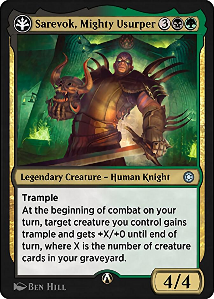 Image of Sarevok, Mighty Usurper (HBG-09G) - Alchemy Horizons: Baldur's Gate