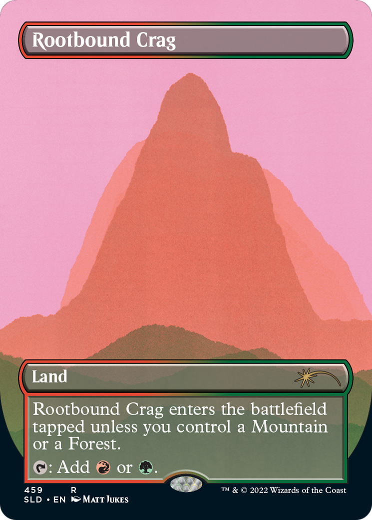 Image of Rootbound Crag (SLD-459) - Secret Lair Drop (Borderless)